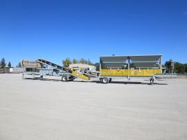 NEW- Portable 2 Bin pugmill mixing plant (2 loads) (1 of 5)
