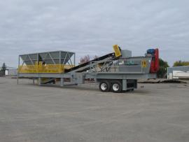 NEW - portable 2 Bin pugmill mixing plant (1 of 3)