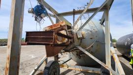 REDUCED PRICE - Portable 300bbl Dust Silo (LOAD CELL BASE) (6 of 7)