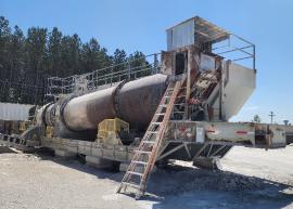 1997 Portable Gencor Sand Drying Plant, Drum and Baghouse (9 of 13)