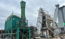 Stationary 5,000LB Cedarapids BM50 Batch Plant w/ twin 200 ton silos (1 of 8)